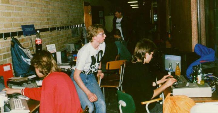  The Camel, Lord Death, Strider in the back at Alvesta II 1988